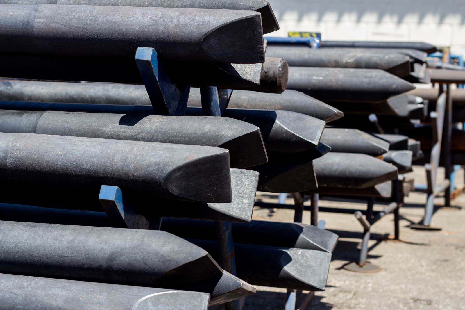 ponteiros para rompedor hidráulico